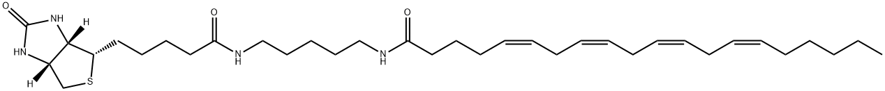 Arachidonic acid-biotin Structure
