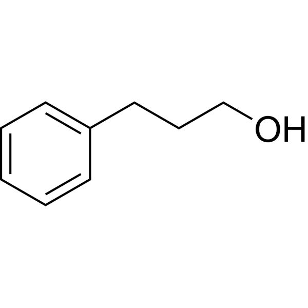 Hydrocinnamyl alcohol Structure