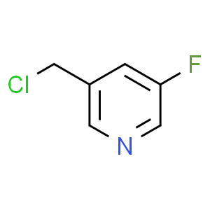 3-(Chloromethyl)-5-fluoropyridinehydrochloride  Structure