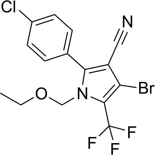 Chlorfenapyr Structure