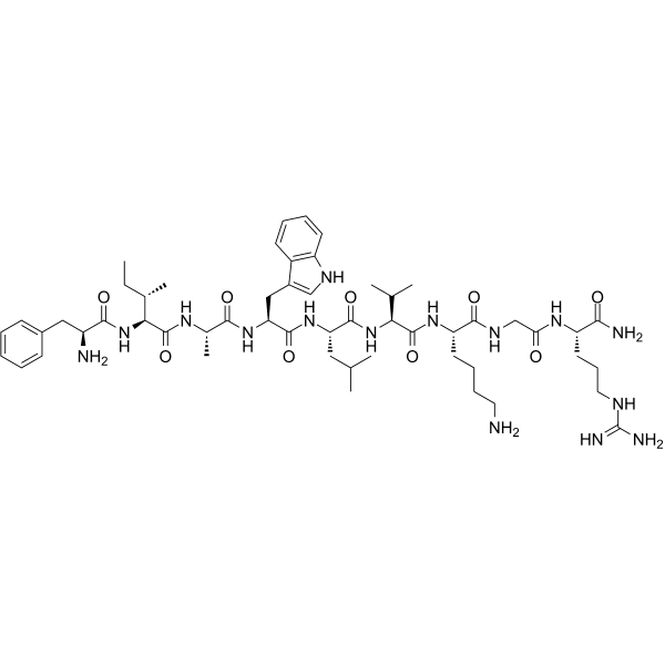 GLP-1(28-36)amide Structure