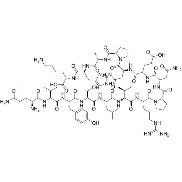 Influenza NP (311-325) Structure