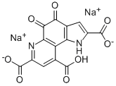 Pyrroloquinoline Quinone Disodium (PQQ Disodium) Structure