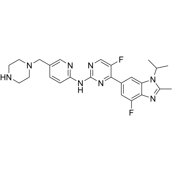 Abemaciclib metabolites M2 Structure