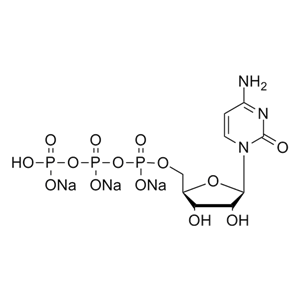 CTP trisodium salt Structure