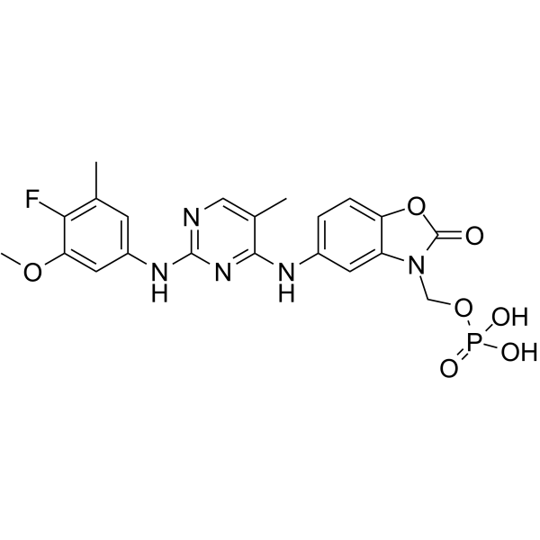 Fosifidancitinib  Structure