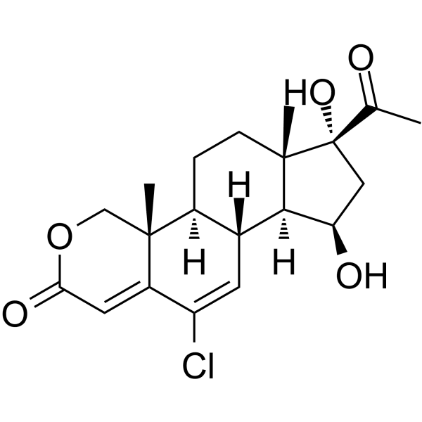 Ludaterone  Structure