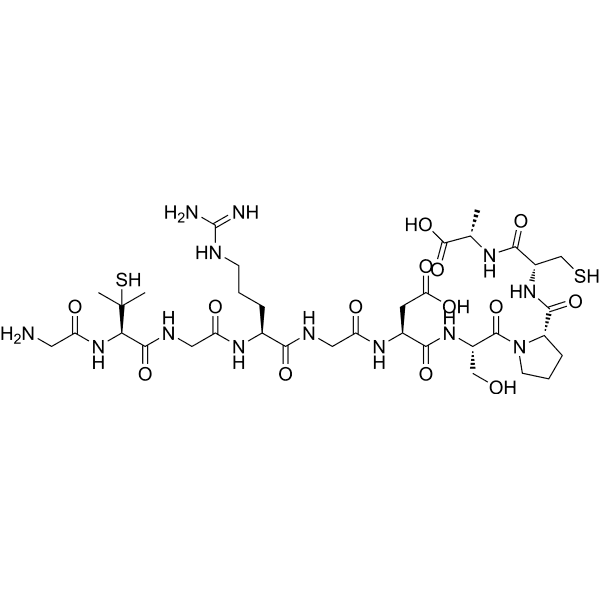 G-Pen-GRGDSPCA Structure