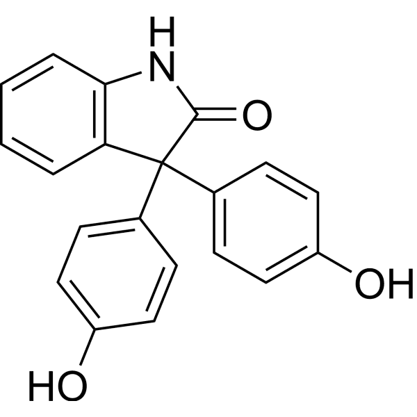 Oxyphenisatine Structure