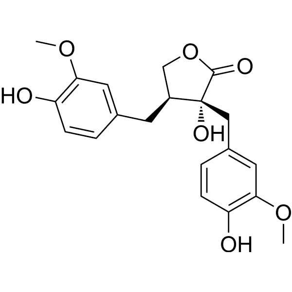 Epinortrachelogenin Structure