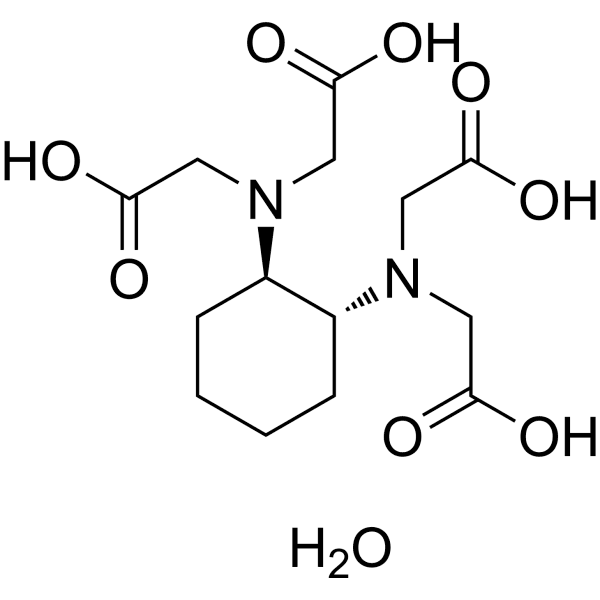 DCTA monohydrate Structure