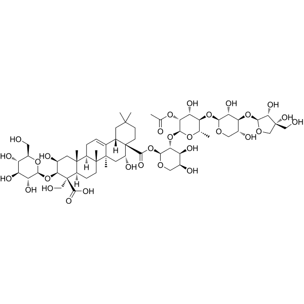 2''-O-Acetyl-platyconic acid A Structure