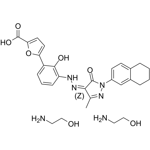 Rafutrombopag diolamine Structure