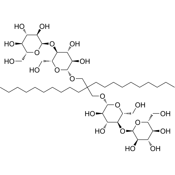 Lauryl maltose neopentyl glycol Structure