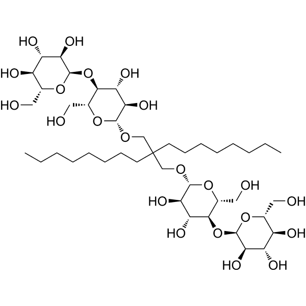 Decyl maltose neopentyl glycol Structure