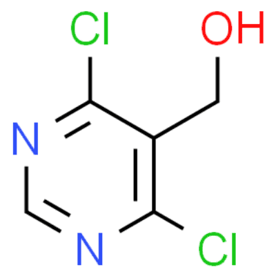 (4,6-Dichloropyrimidin-5-yl)methanol  Structure