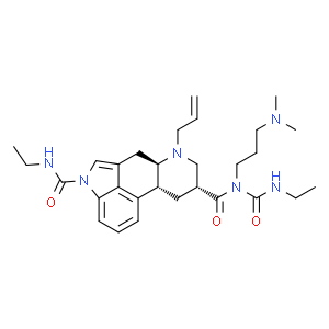 Cabergoline EP Impurity C  Structure