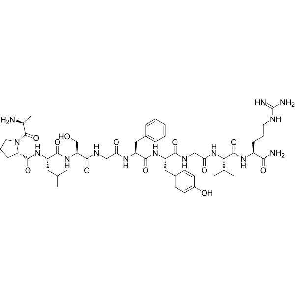 Locustatachykinin II Structure