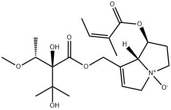 Lasiocarpine N-oxide Structure