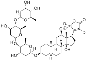 Digoxin-d3 Structure
