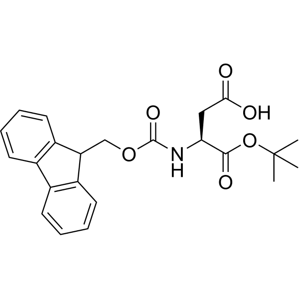 Fmoc-Asp-OtBu Structure
