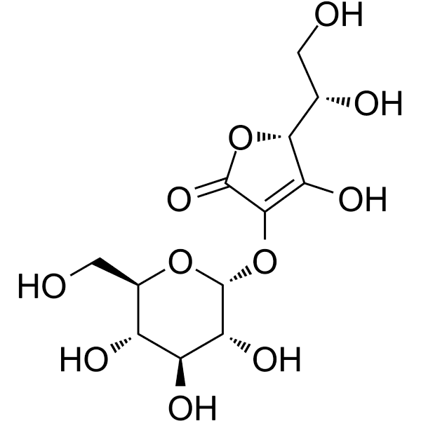 Ascorbyl glucoside Structure