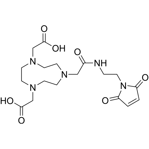 Maleimide-NOTA Structure