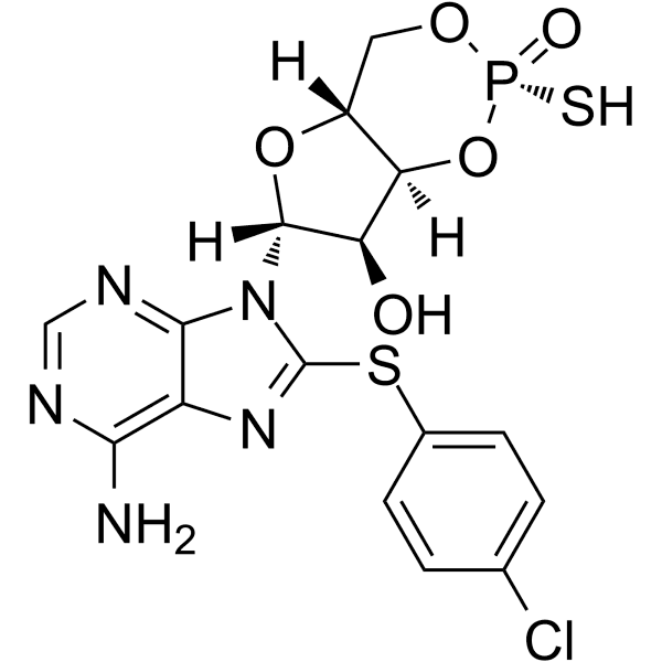 Sp-8-CPT-cAMPS Structure