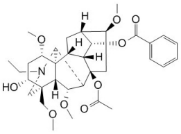 13-Dehydroxyindaconintine Structure