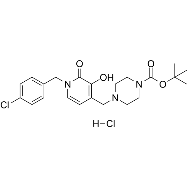 Izilendustat hydrochloride  Structure