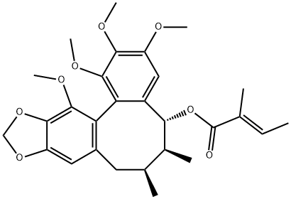Tigloylgomisin O Structure