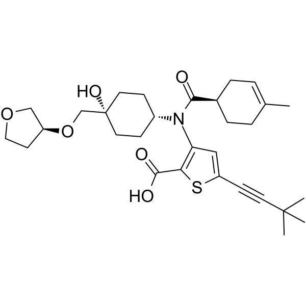 Radalbuvir Structure