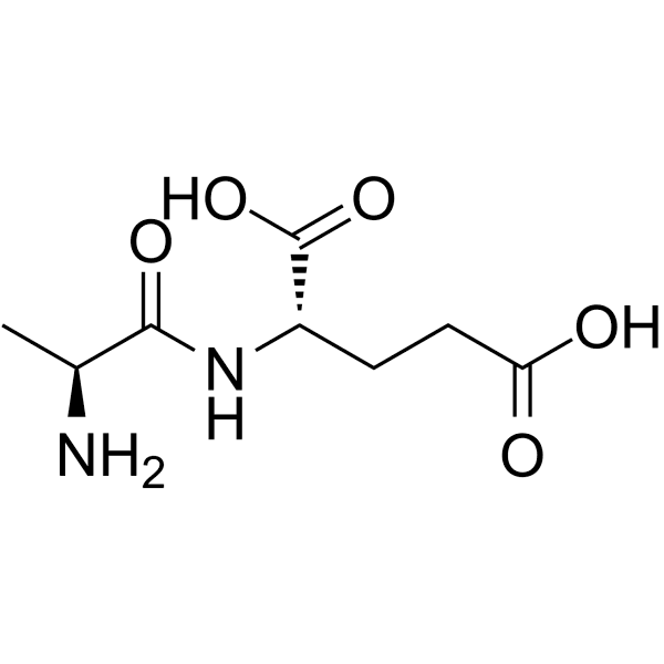 Ala-Glu-OH Structure