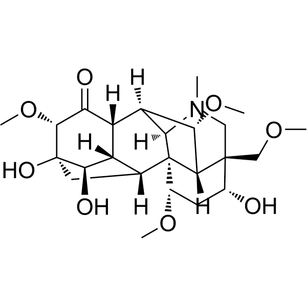 16-Epipyromesaconitine Structure