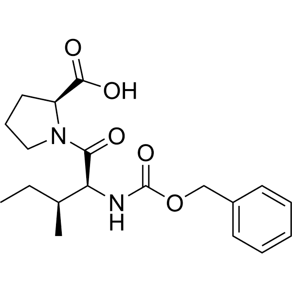 Cbz-Ile-Pro-OH Structure