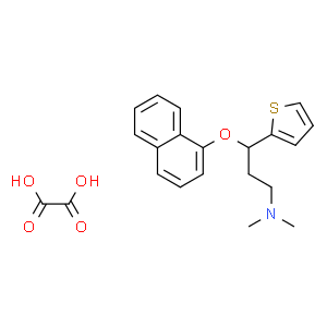 N-Methyl Duloxetine Oxalate  Structure