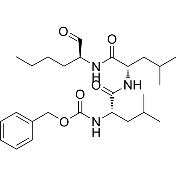 Z-LLNle-CHO Structure