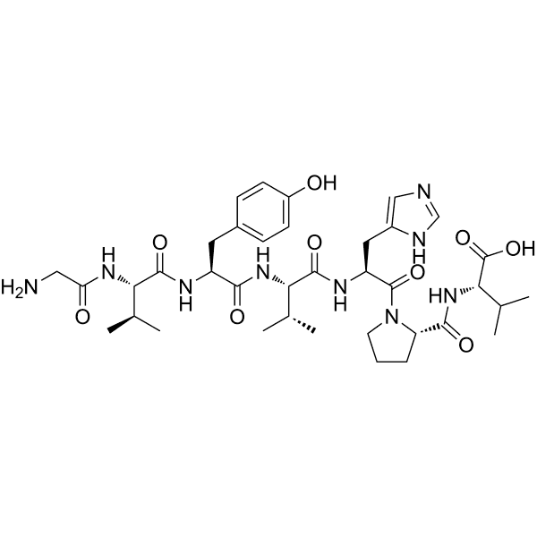 Angiotensin III antipeptide Structure