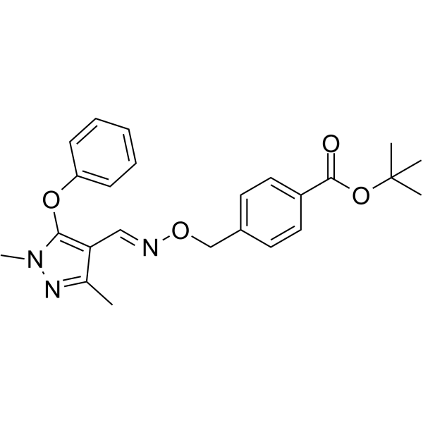(E)-Fenpyroximate  Structure