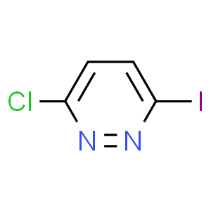 3-Chloro-6-iodopyridazine  Structure
