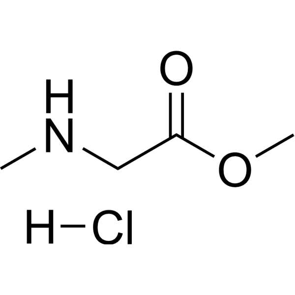 Methyl N-methylglycinate hydrochloride Structure