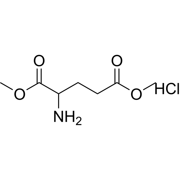 H-DL-Glu(Ome)-OMe.HCl Structure
