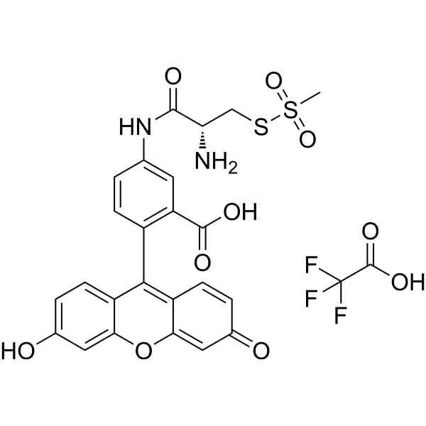 MTSEA-Fluorescein  Structure