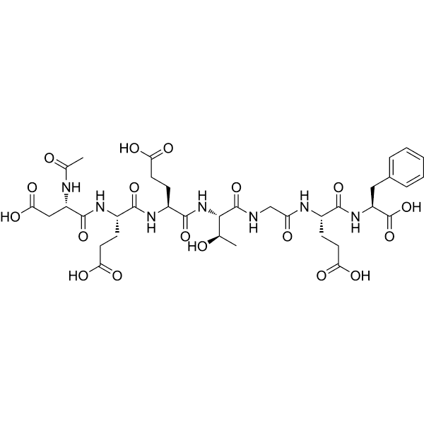 Acetyl sh-heptapeptide-1 Structure