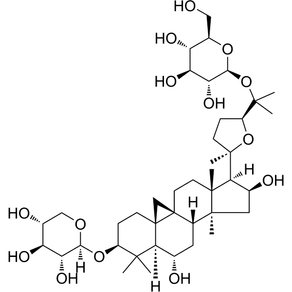 Isoastragaloside IV Structure