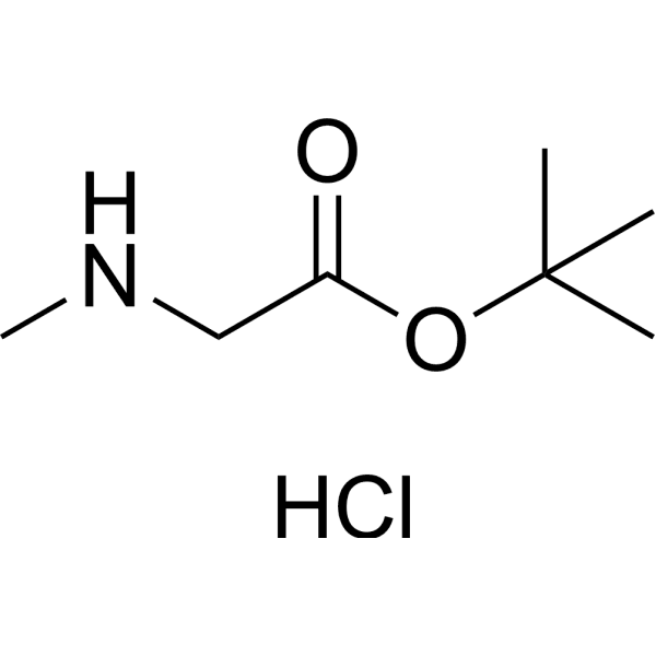 H-Sar-OtBu.HCl Structure