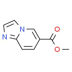 METHYL IMIDAZO[1,2-A]PYRIDINE-6-CARBOXYLATE  Structure