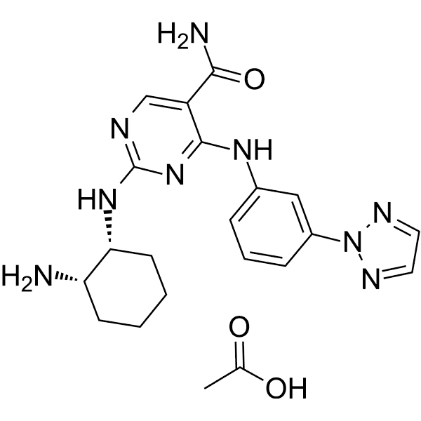 PRT062607 acetate Structure