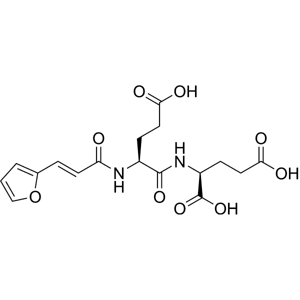 FA-Glu-Glu-OH Structure