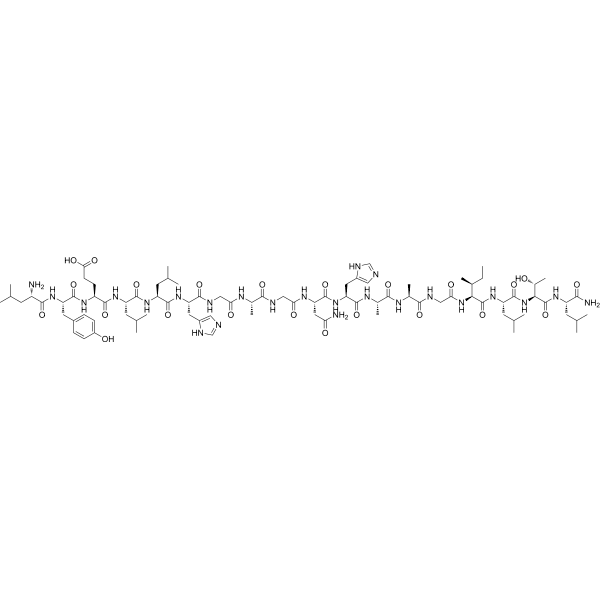 Orexin A (16-33) Structure